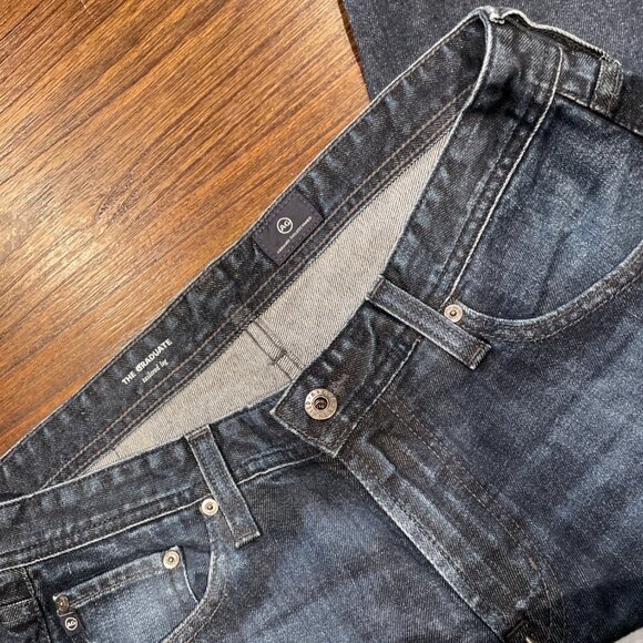 NWOT AG Adriano Goldschmied Men's 32x34 The Graduate Tailored Leg Jean - Picture 2 of 8